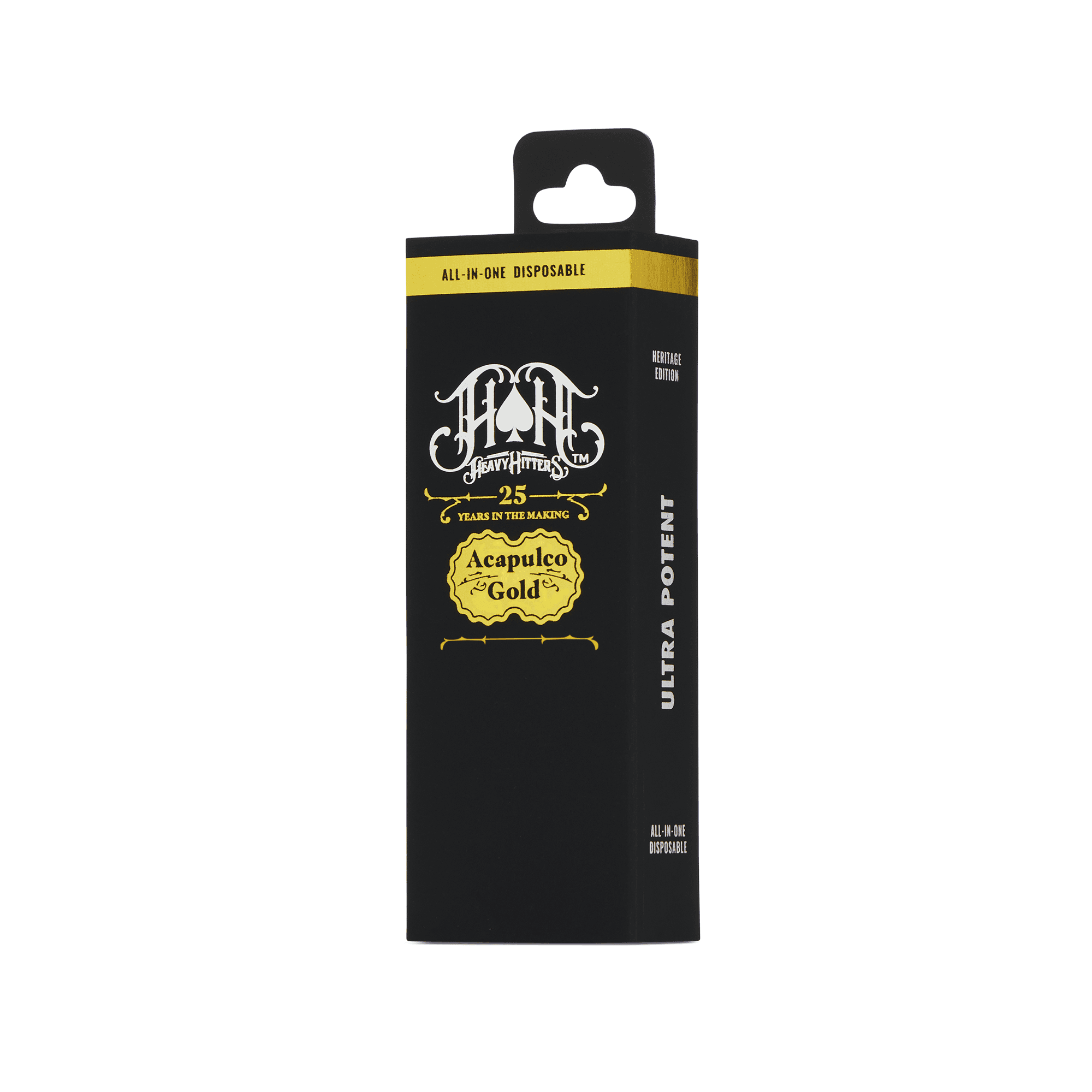 Acapulco Gold Sativa - Ultra Extract High Potency Oil - 0.5G All-In-One Vape - Heavy Hitters