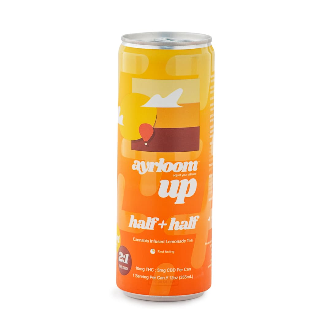Half + Half 2:1 "UP" • Infused Beverage • 10mg THC:5mg CBD - ayrloom | Treehouse Cannabis