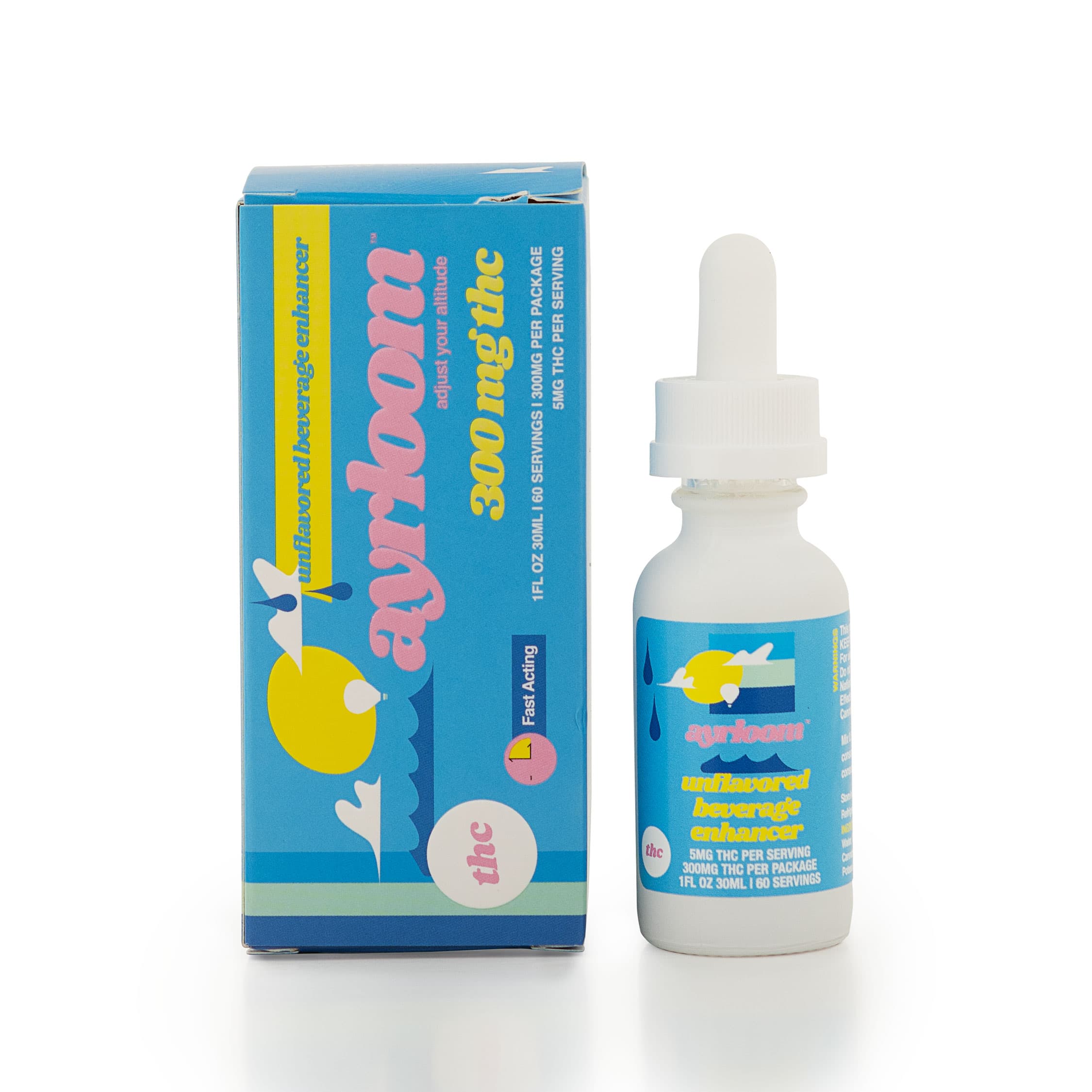 unflavored beverage enhancer water saluable tincture 300mg - ayrloom