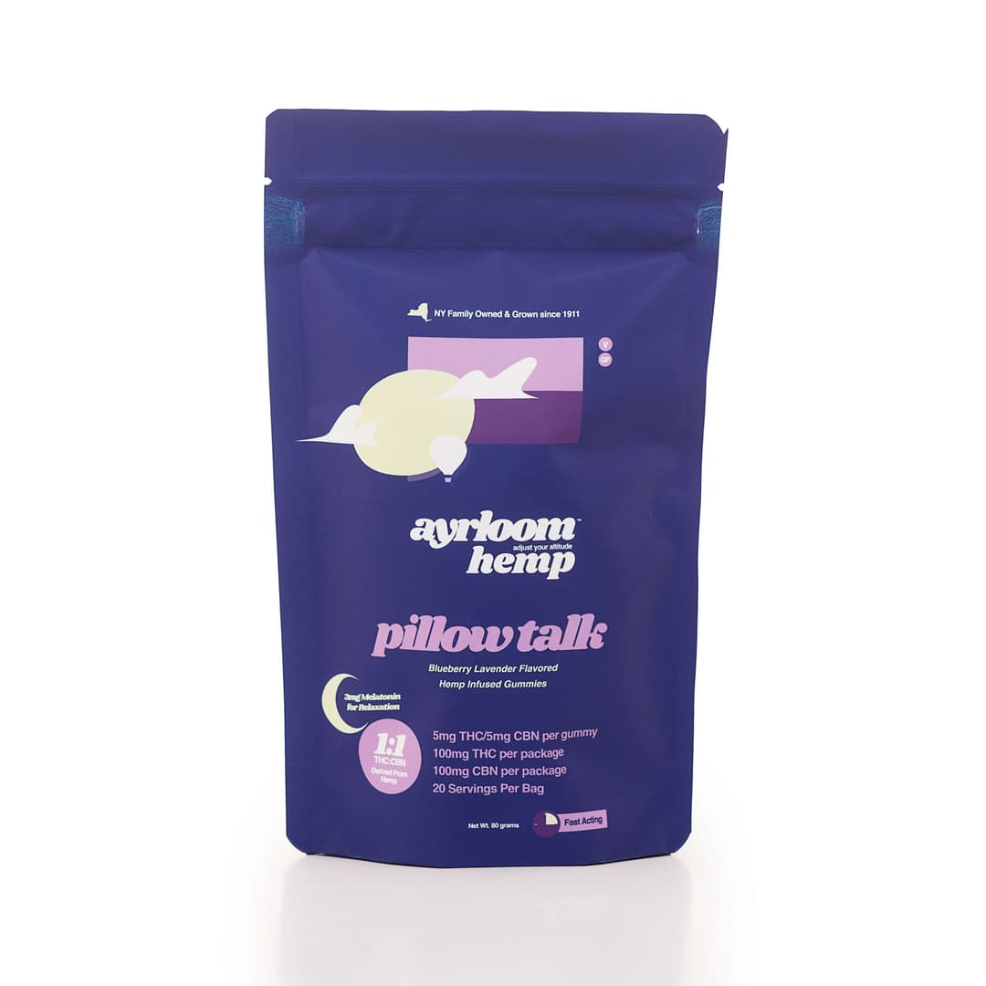 Pillow Talk 1:1 • 10 Pack Gummies • 50mg - ayrloom | Treehouse Cannabis