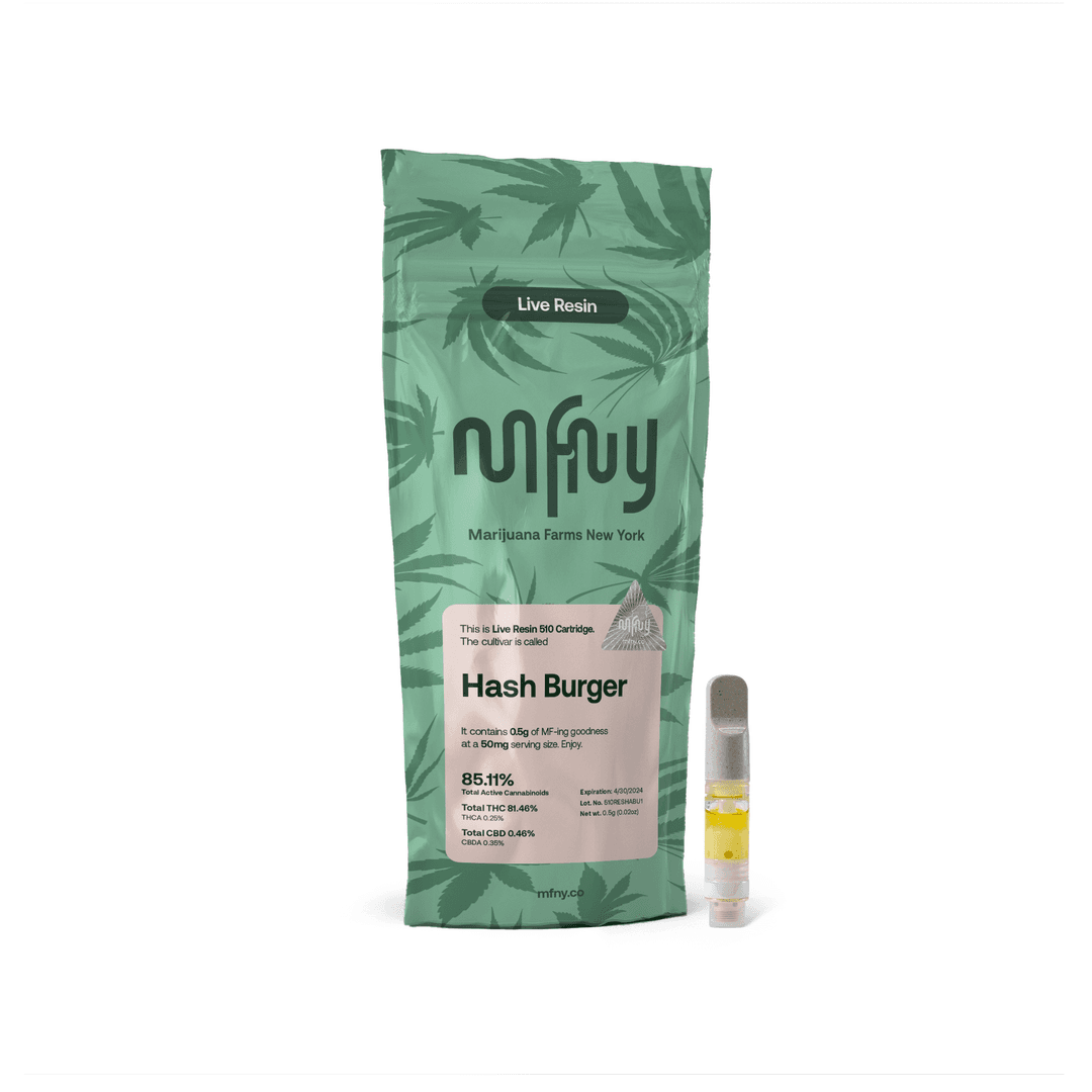 Hash Burger Live Resin • Cartridge • .5g - MFNY | Treehouse Cannabis