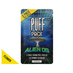 Alien OG | 5 Pack Pre-Rolls | 2.5g