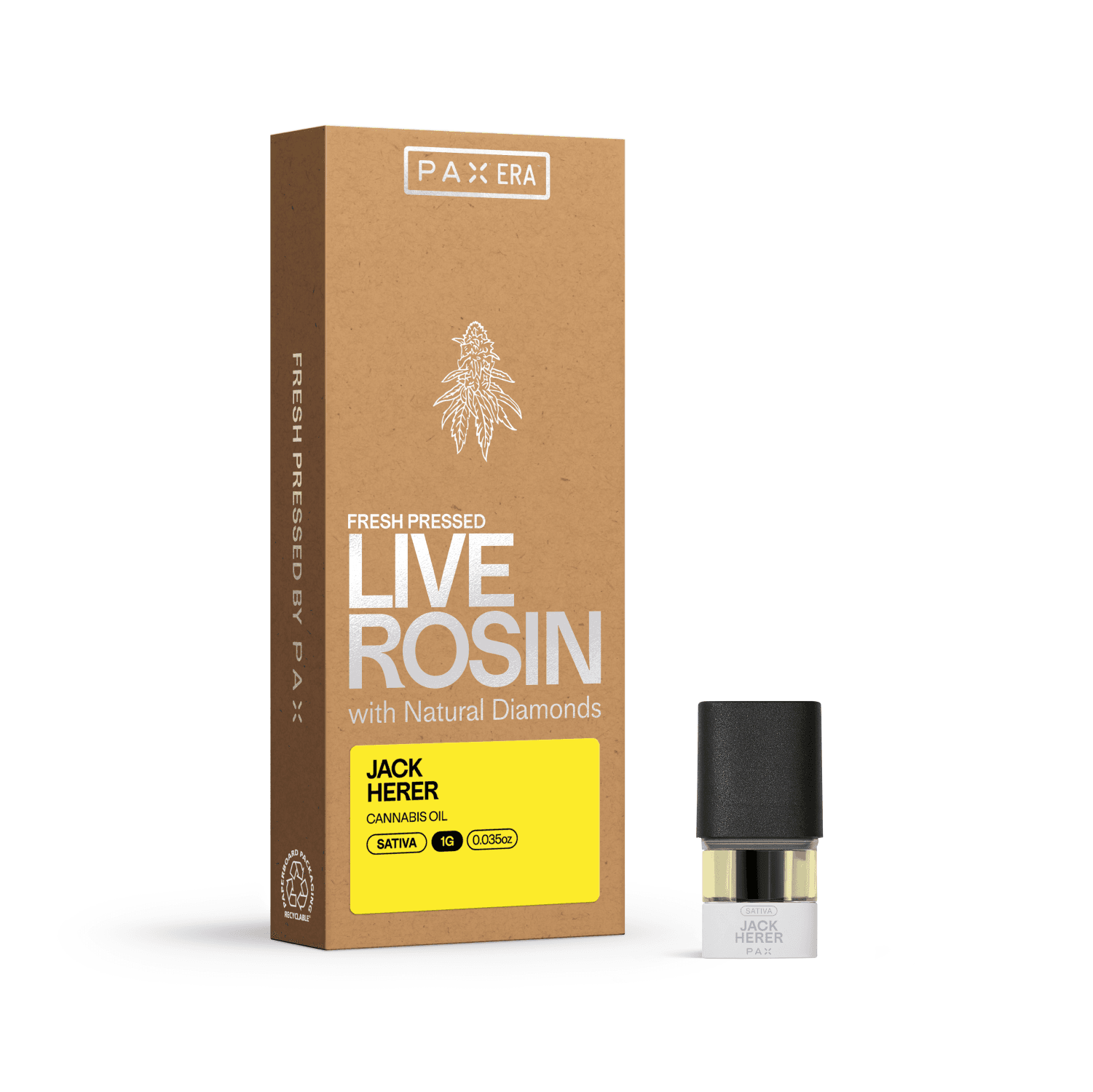 Jack Herer Live Rosin 1g Pod - PAX