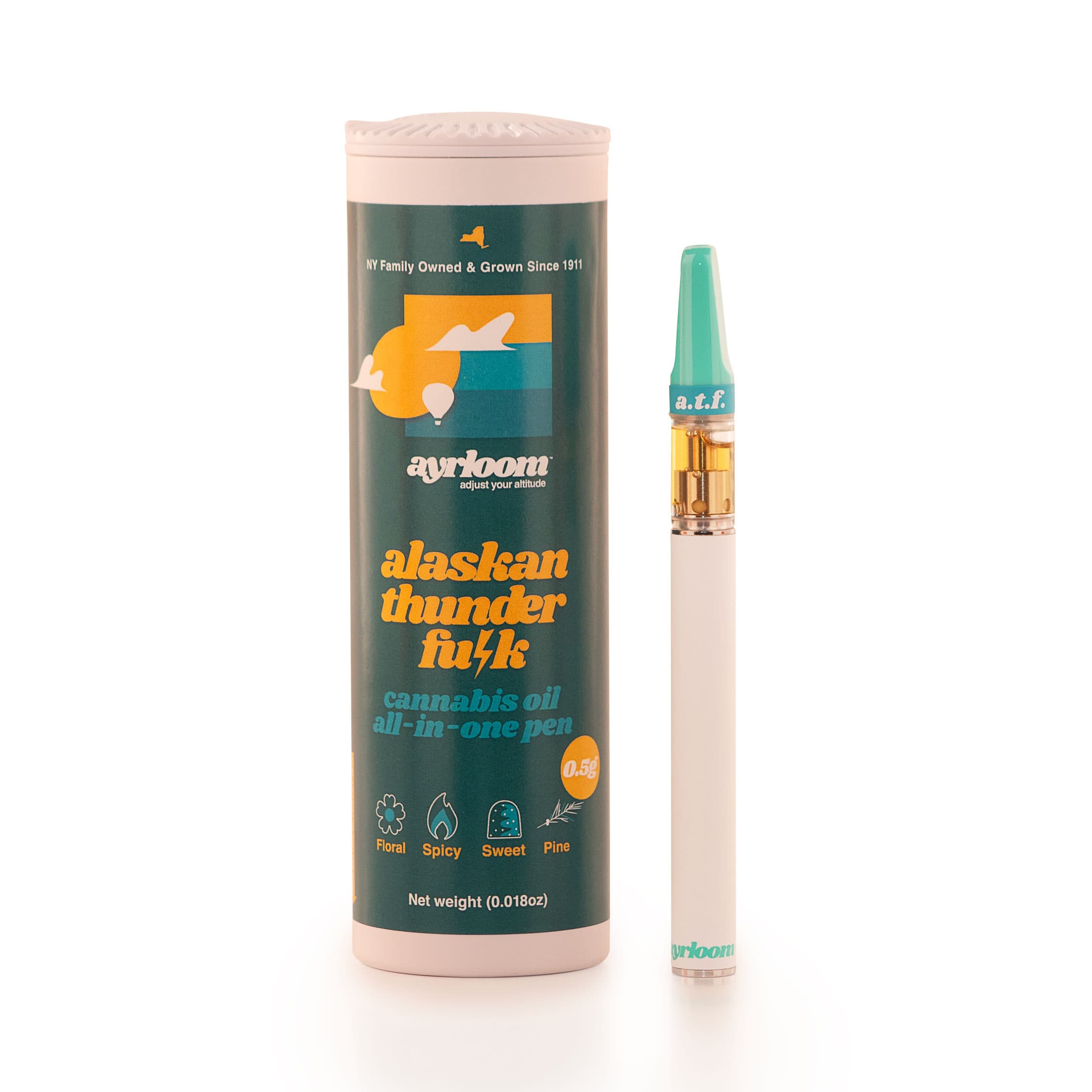 alaskan thunder fuck all-in-one vape 1g - ayrloom