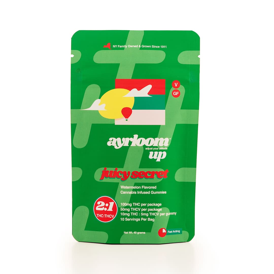 Juicy Secret 2:1 Gummies • 10 Pack - ayrloom | Treehouse Cannabis