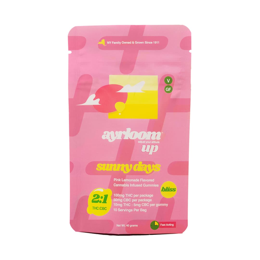Sunny Days 2:1 Gummies • 10 Pack • 100mg - ayrloom | Treehouse Cannabis