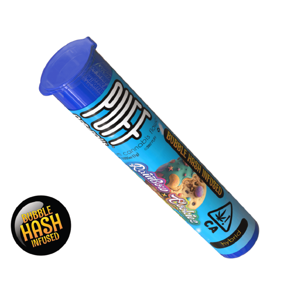 Rainbow Cookies X LA Kush Cake • Bubble Hash Infused Pre-Roll • 1g - PUFF | Treehouse Cannabis