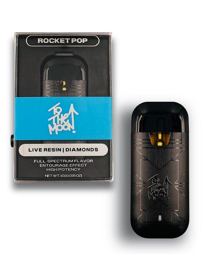 product image for Rocket Pop Live Resin + Diamonds Vape 1g