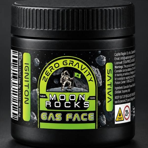 Gas Face Zero Gravity Moonrock • 4g - Golden Garden | Treehouse Cannabis