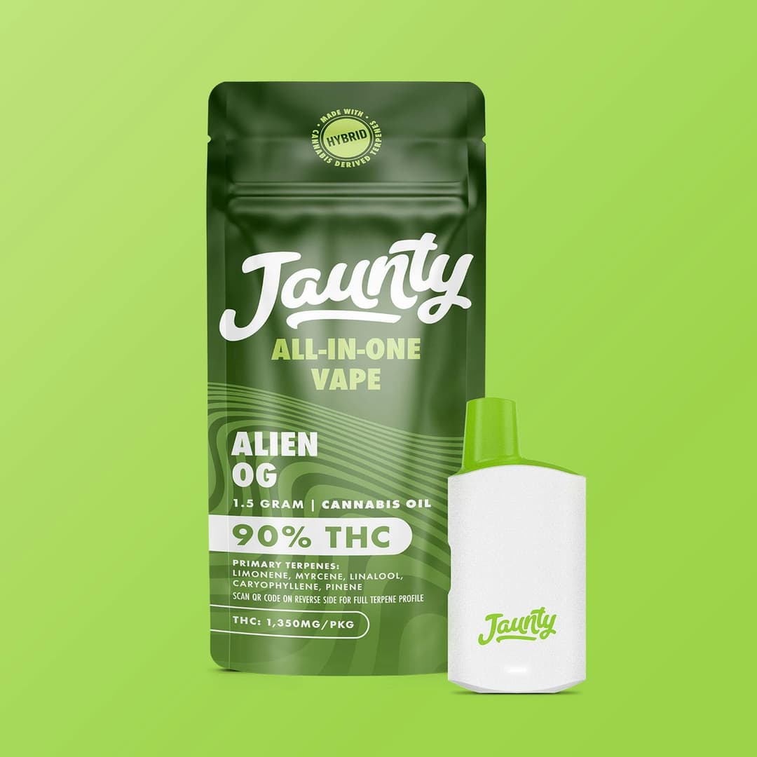 Alien OG • Disposable • 1.5g - Jaunty | Treehouse Cannabis