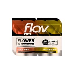 Frozen Lemon & Peach Rings Duo | Flower | 14g