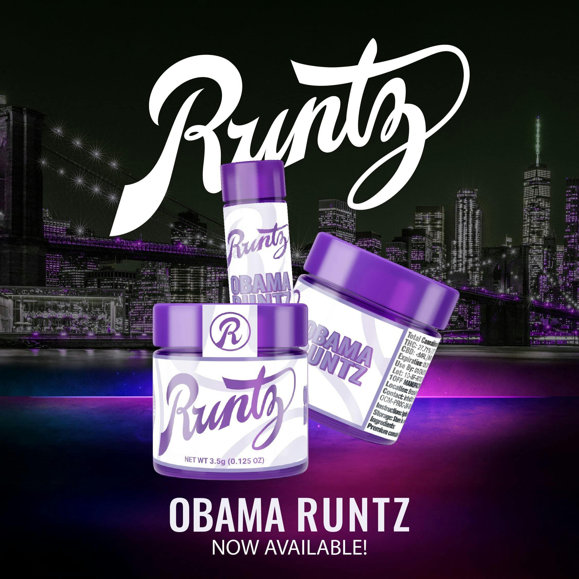 product image for Obama Runtz Flower 3.5g