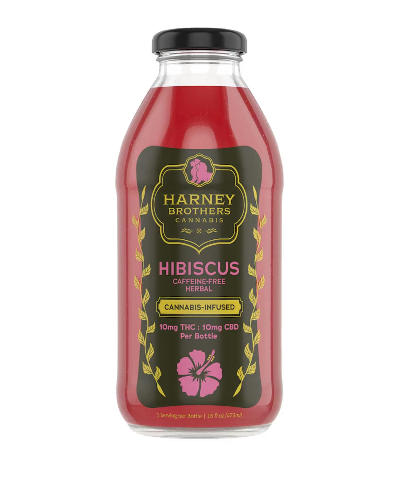 product image Hibiscus Tea | 10mg THC / 10mg CBD | 16oz