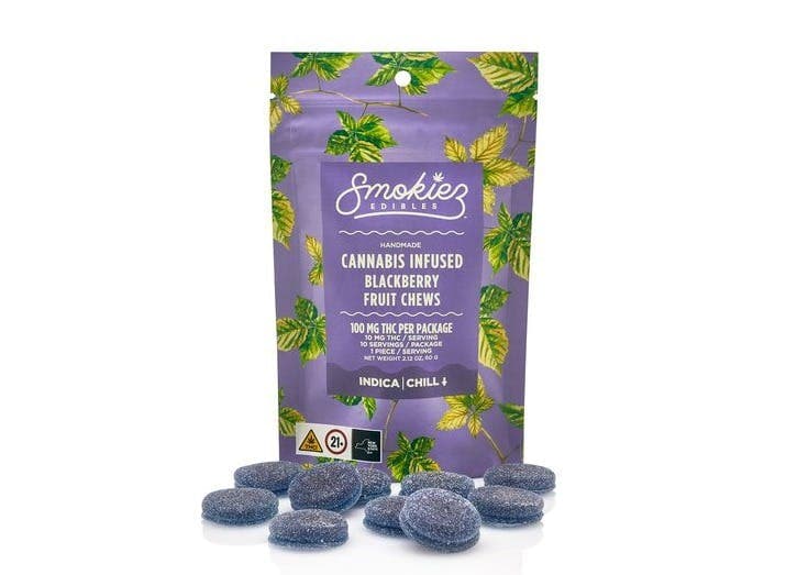 Sweet Blackberry 10 Pack - Smokiez Edibles