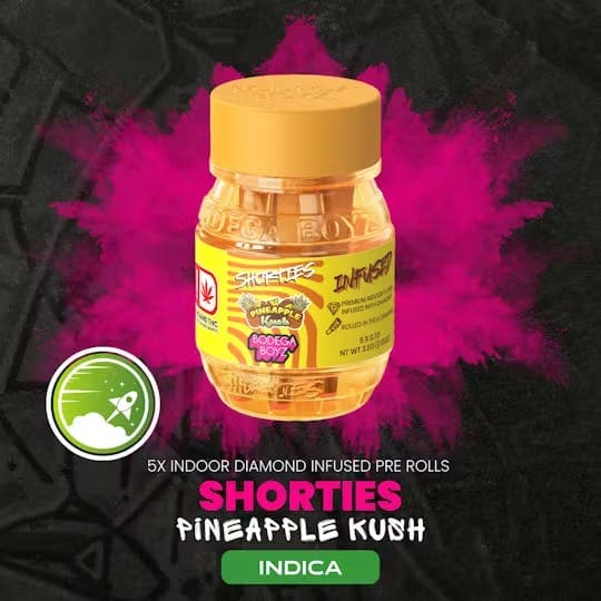 product image for Pinaepple Kush Infused 4 Pack Pre-Rolls 2.8g
