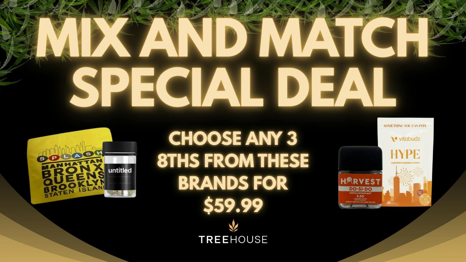 Deal: Mix & Match 3 Eighths for $59.99