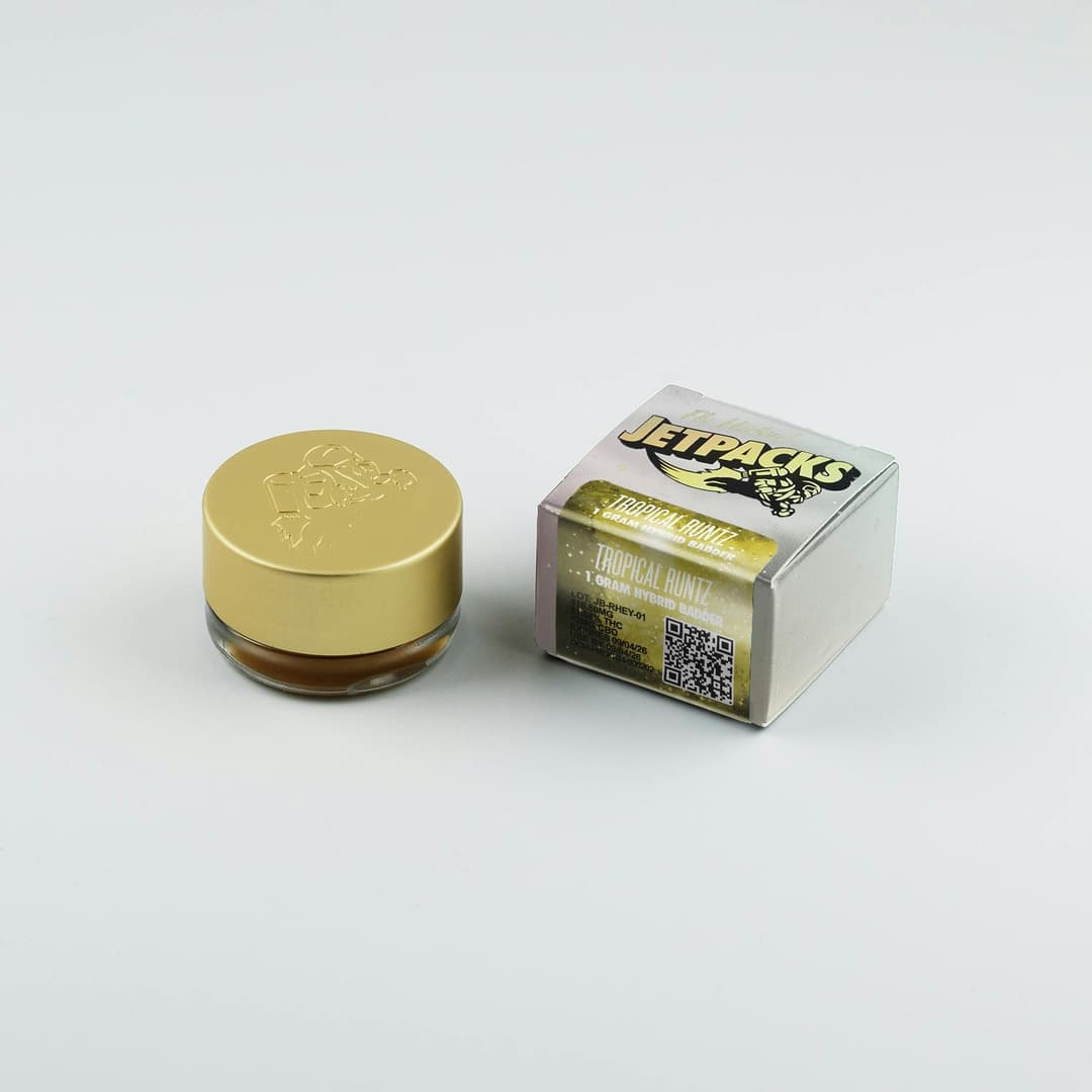 Tropical Runtz • Live Resin Badder • 1G - Jetpacks | Treehouse Cannabis