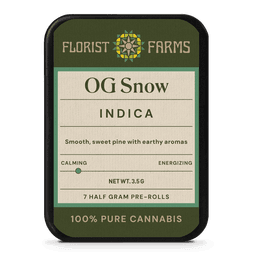 OG Snow • 7 Pack Pre-Rolls • 3.5g