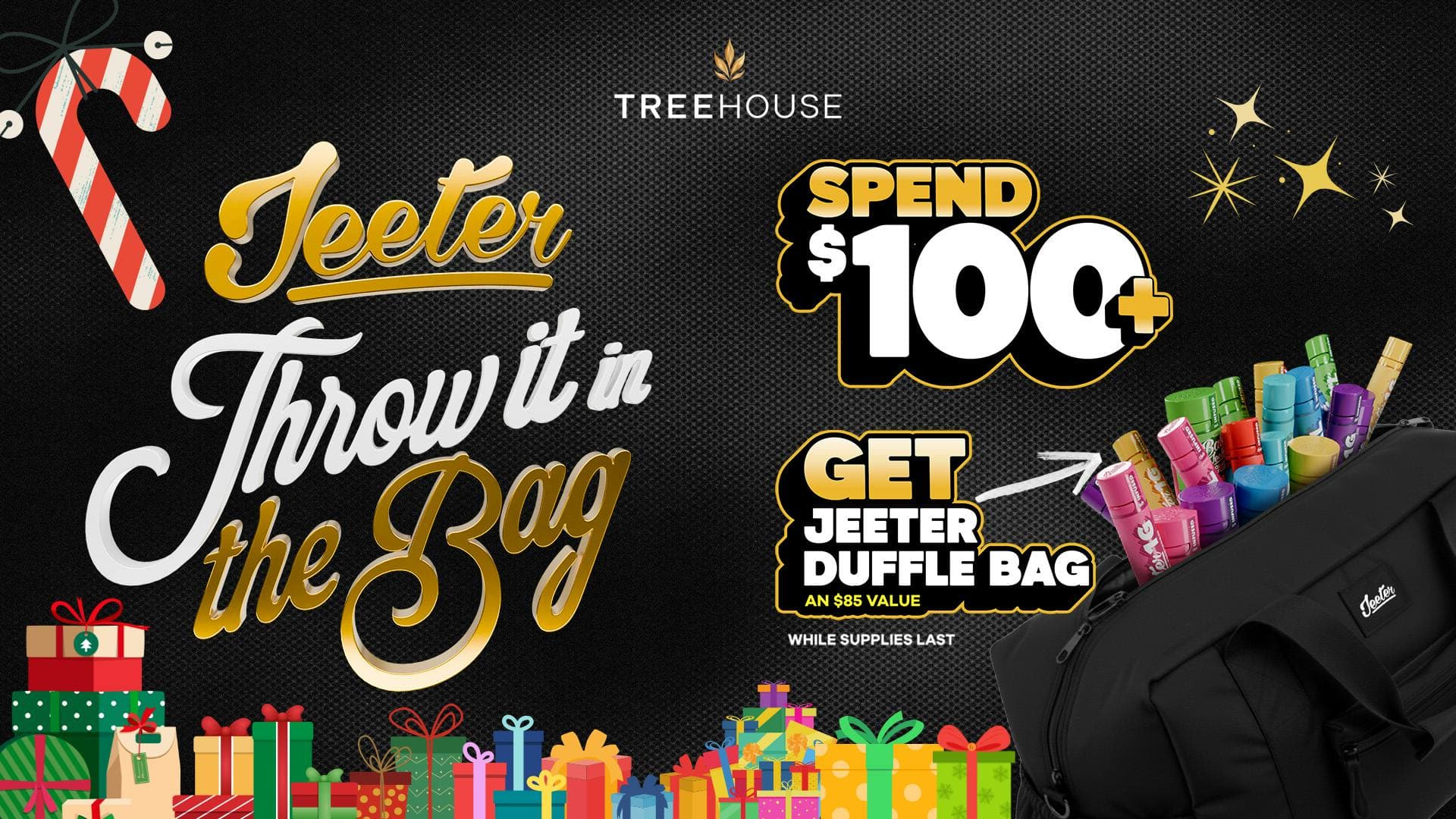 Deal: Jeeter throw it in the bag sale!