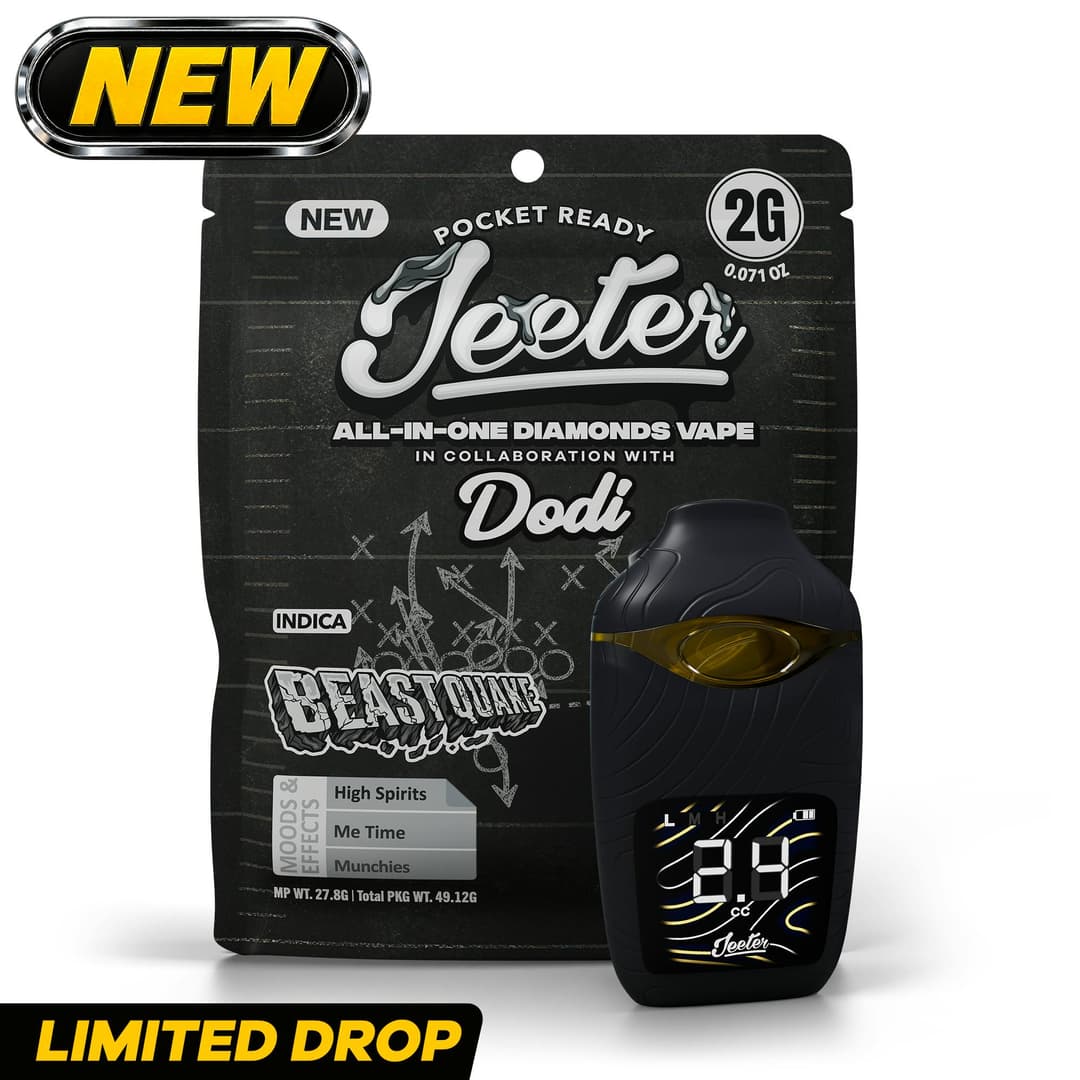 Beast Quake • Jeeter x Dodi • XL Disposable Vape • 2g - Jeeter | Treehouse Cannabis