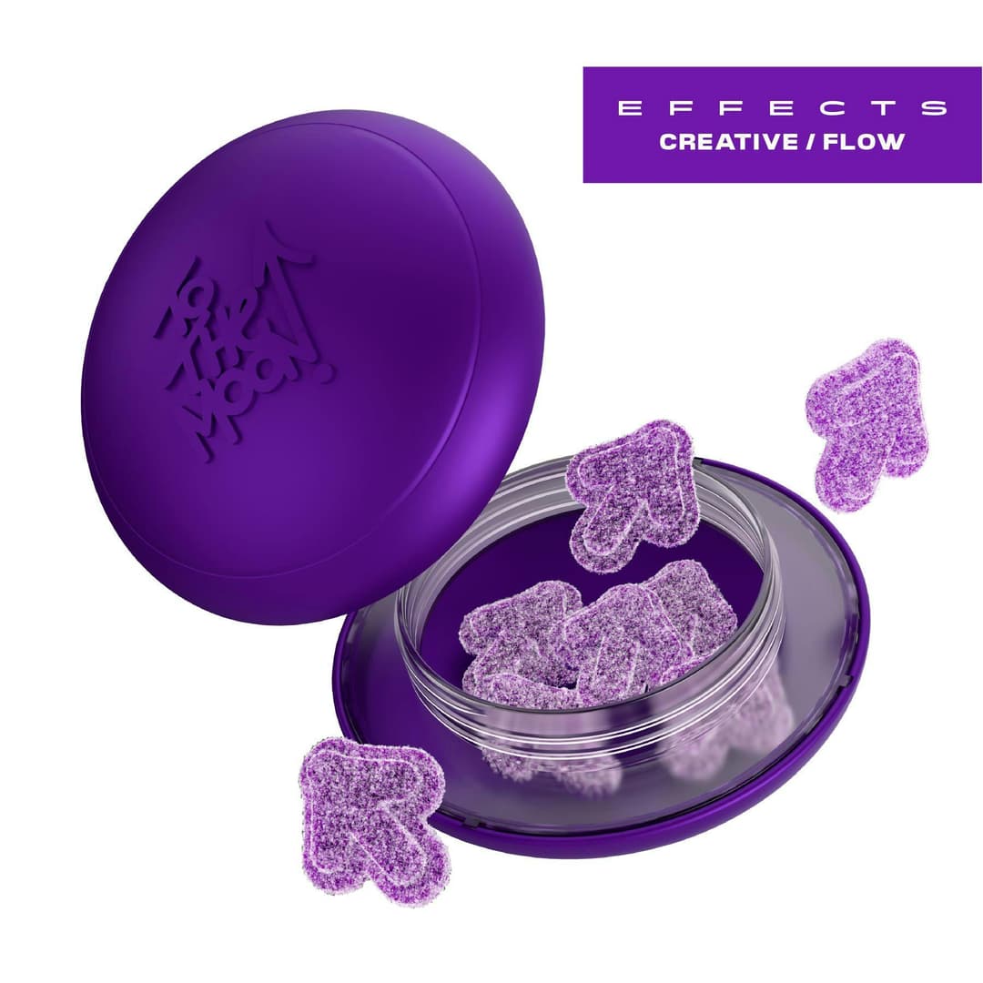 Grape Gazoo Creative Flow Effect Gummies • 10 Pack • 100mg - To The Moon | Treehouse Cannabis