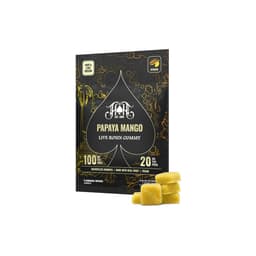 Papaya Mango | Live Rosin Gummies | 5 Pack | 100mg
