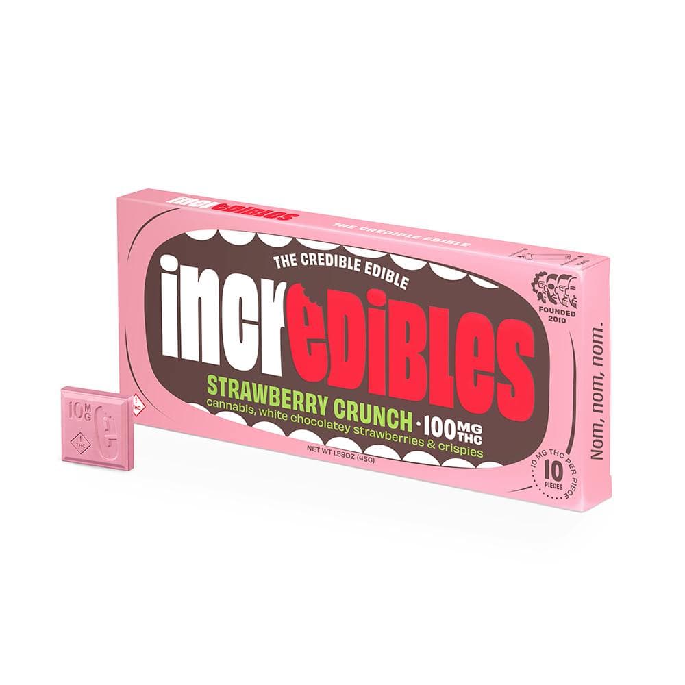 product image for Strawberry Crunch Chocolate 100mg