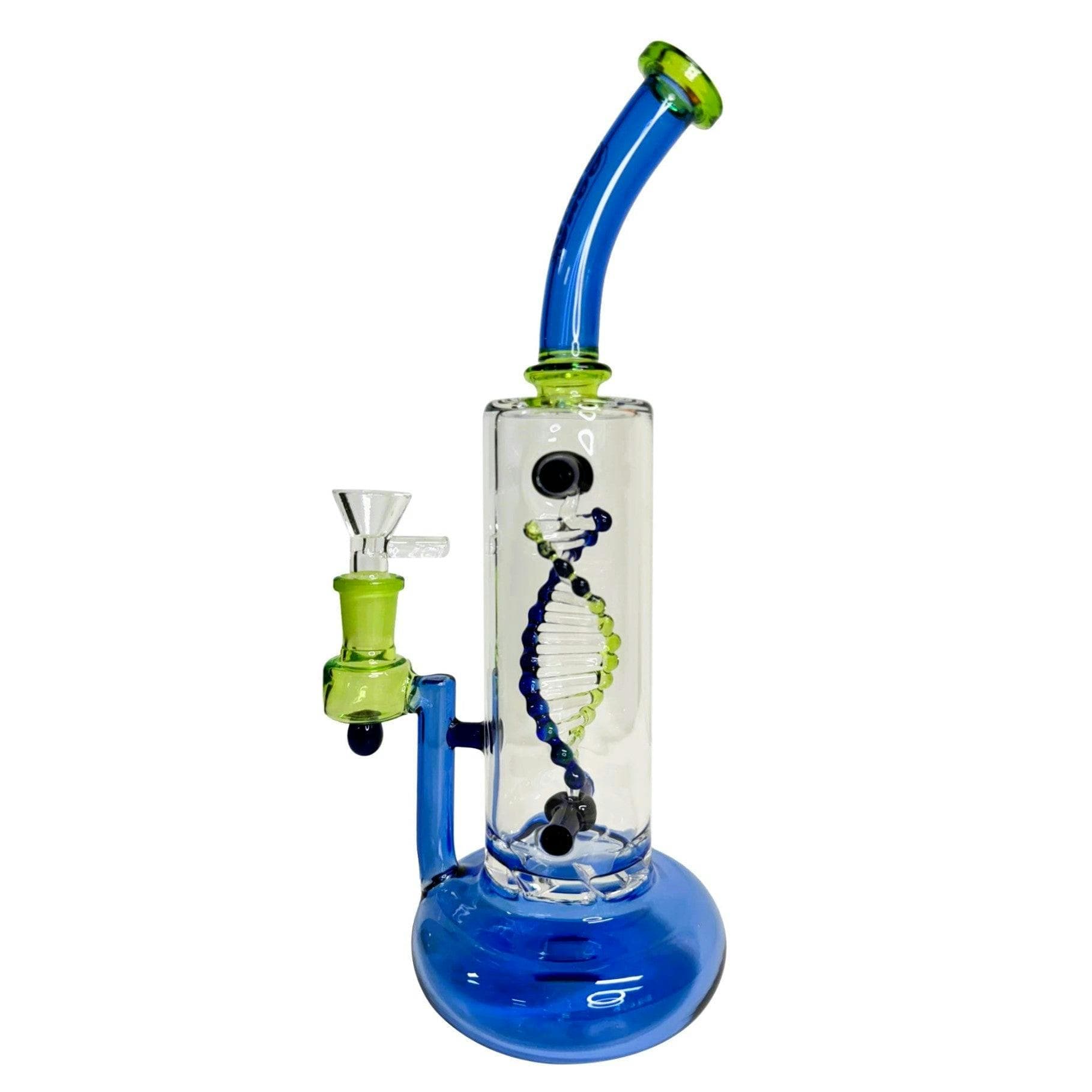 Daze Glass - 2nd Gen Spinning DNA & Turbine Perc Glass Water Pipe - 
