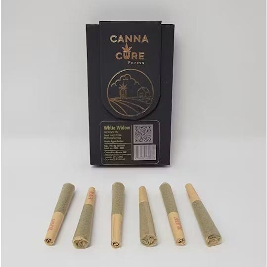 White Widow • 6 Pack Pre-Rolls - CANNA-CURE | Treehouse Cannabis