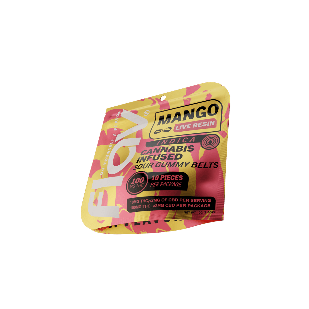 Mango Belts - Live Resin  - 100mg - Indica - Flav | Treehouse Cannabis