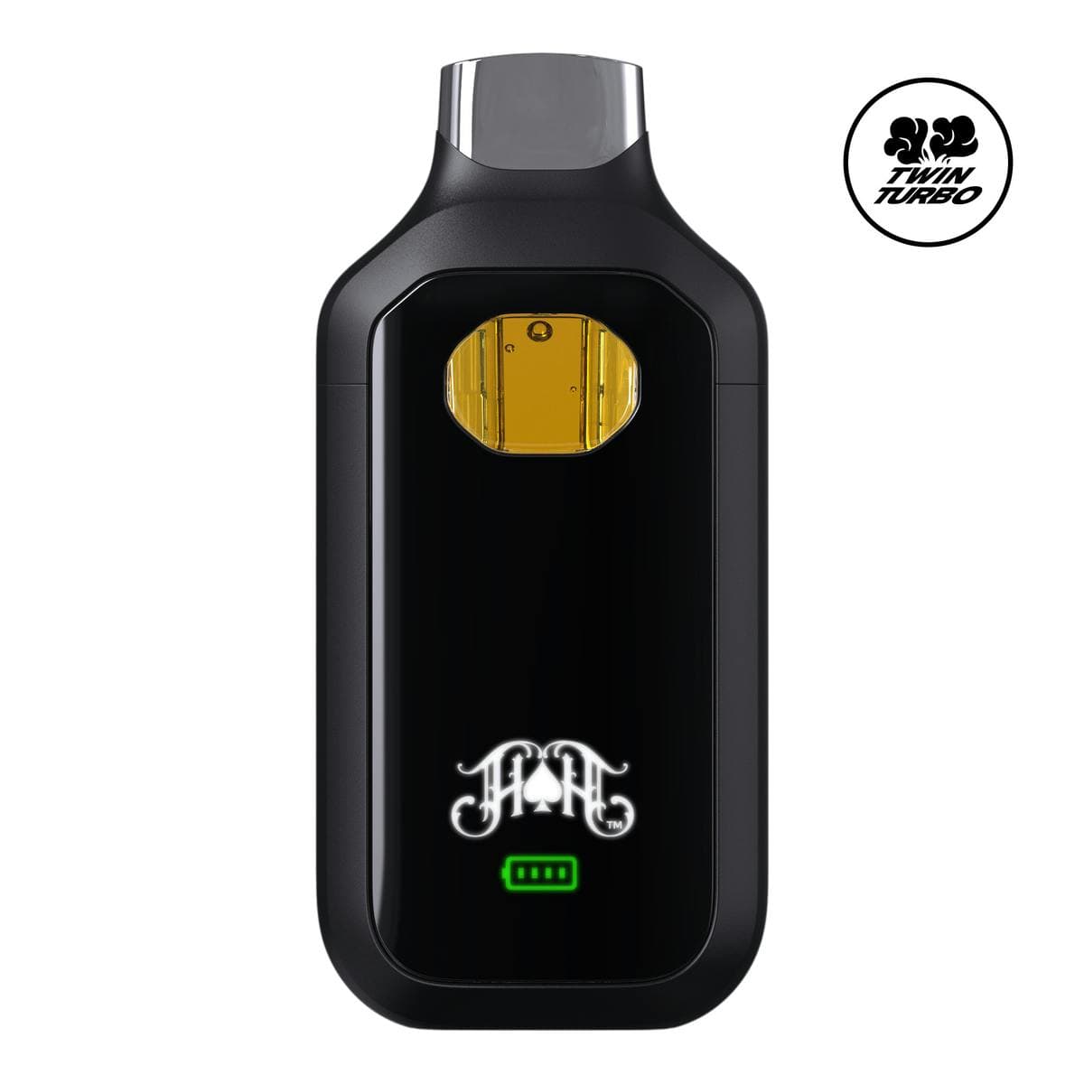 White Widow Hybrid - Ultra Extract High Potency Oil - 1G All-In-One Vape - Heavy Hitters