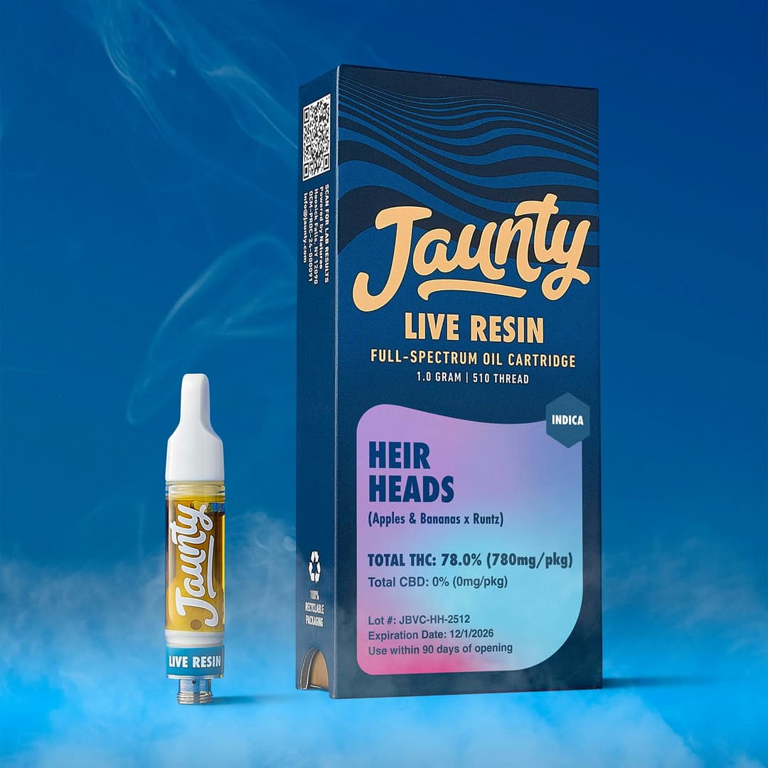 Heir Heads • Live Resin Cartridge • 1g - Jaunty | Treehouse Cannabis