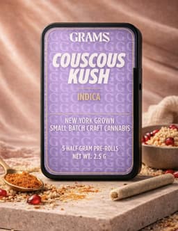 Couscous Kush | 5pk Pre-rolls | 2.5g