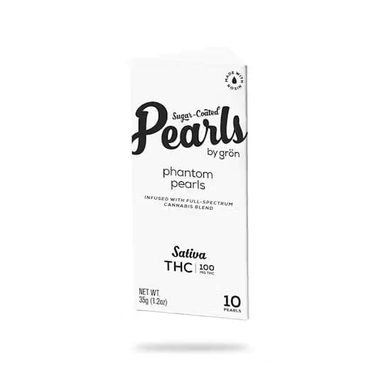 Phantom Pearls • 10 Pack Gummies • 100mg - Grön | Treehouse Cannabis