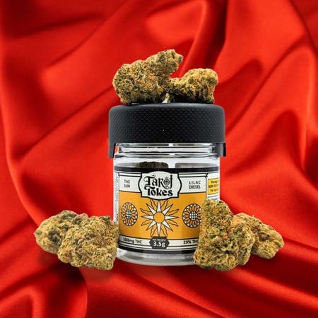 The Sun Lilac Diesel Flower - 