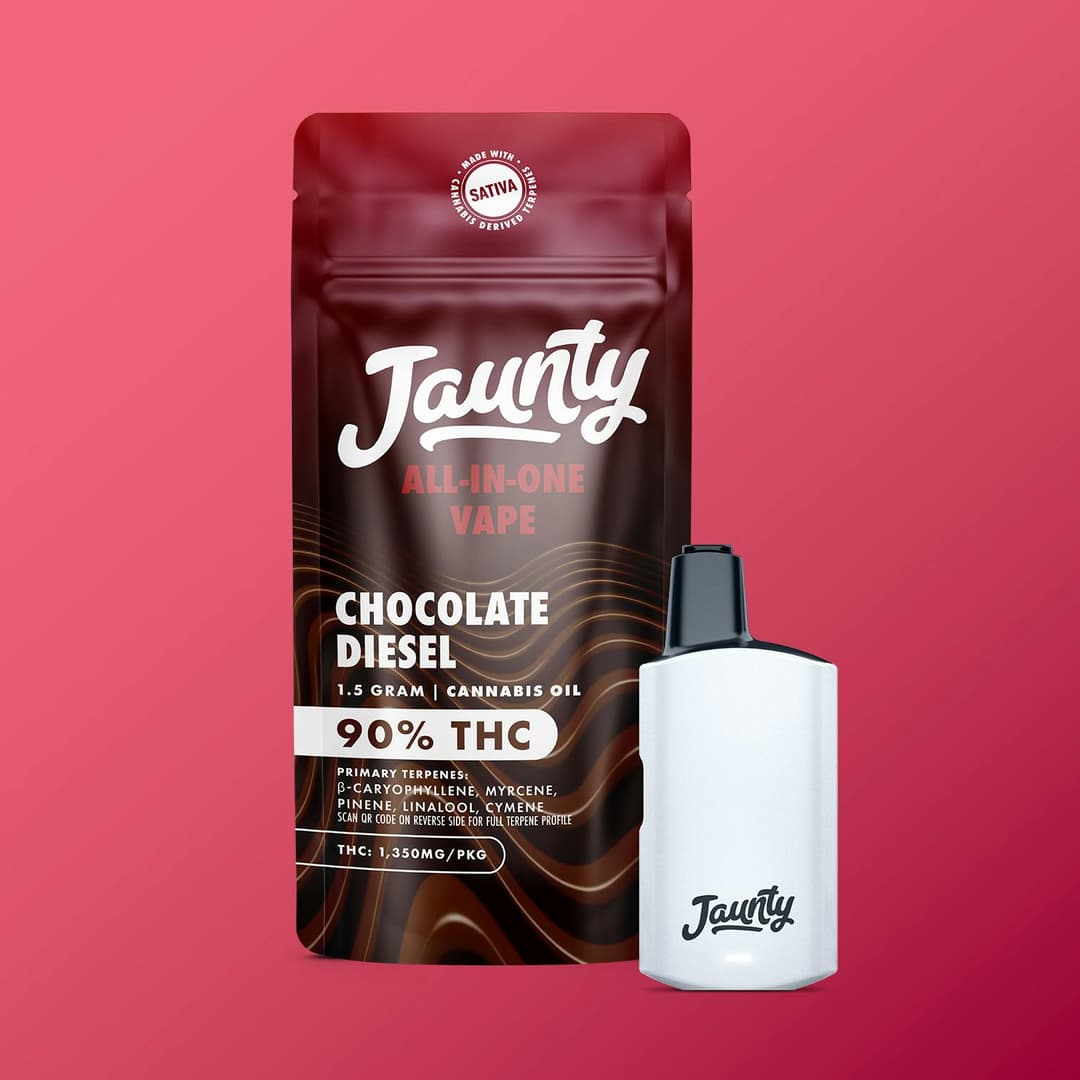 Chocolate Diesel • Disposable • 1.5g - Jaunty | Treehouse Cannabis