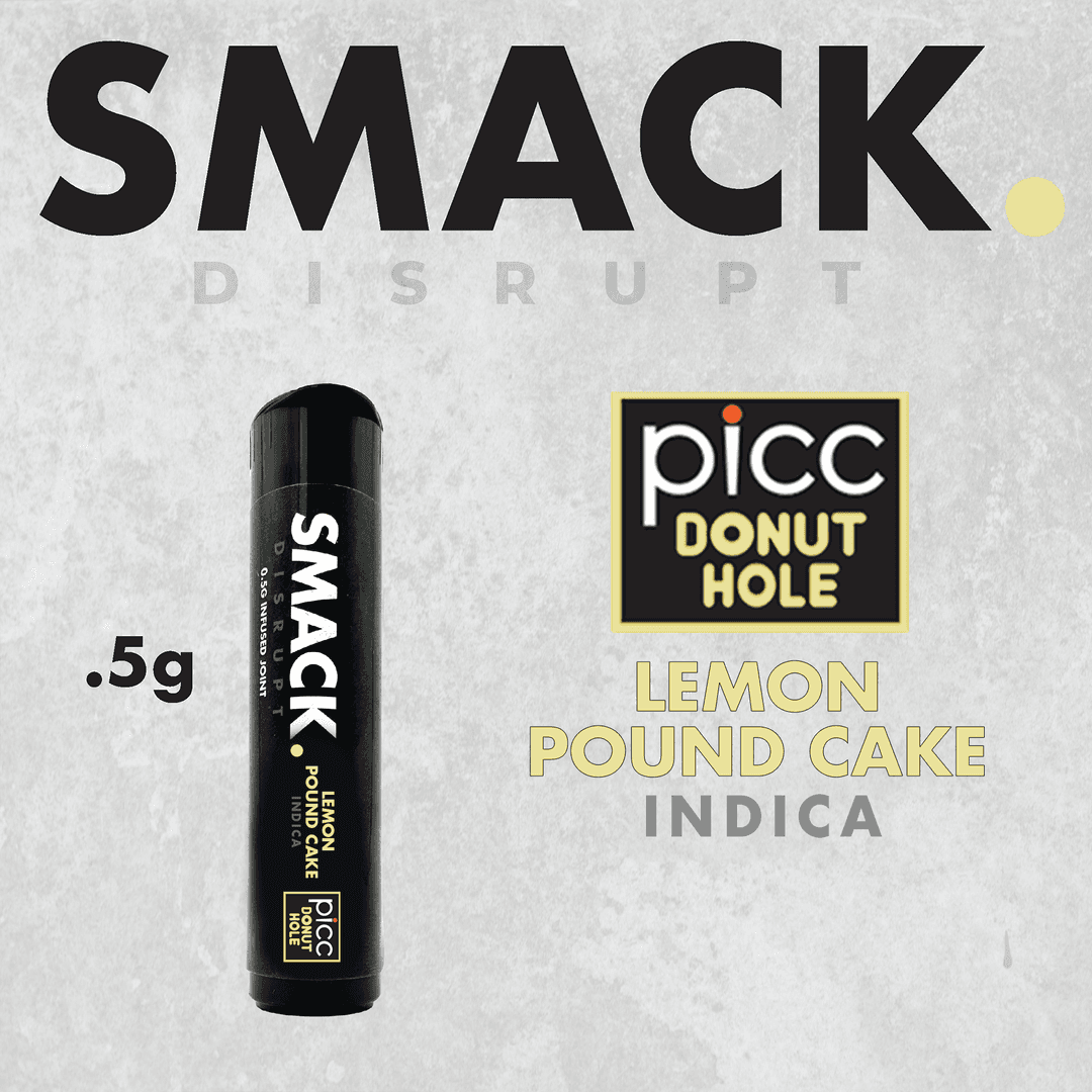 Lemon Pound Cake Infused Pre-Roll • .5g - Picc | Treehouse Cannabis