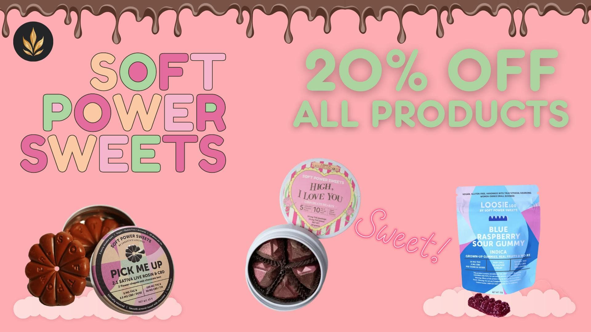 20% off All Soft Power Sweets