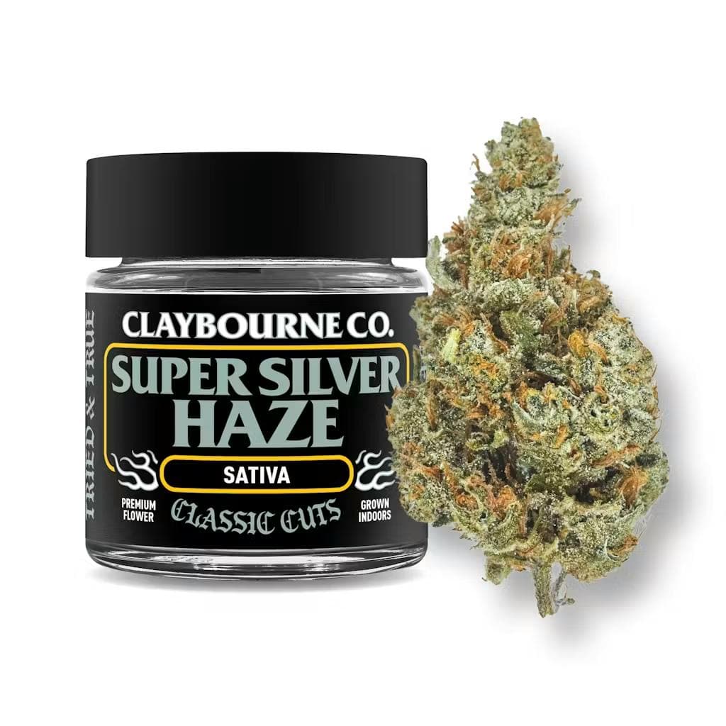 Super Silver Haze Classic Cuts | Flower | 3.5g by Claybourne Co