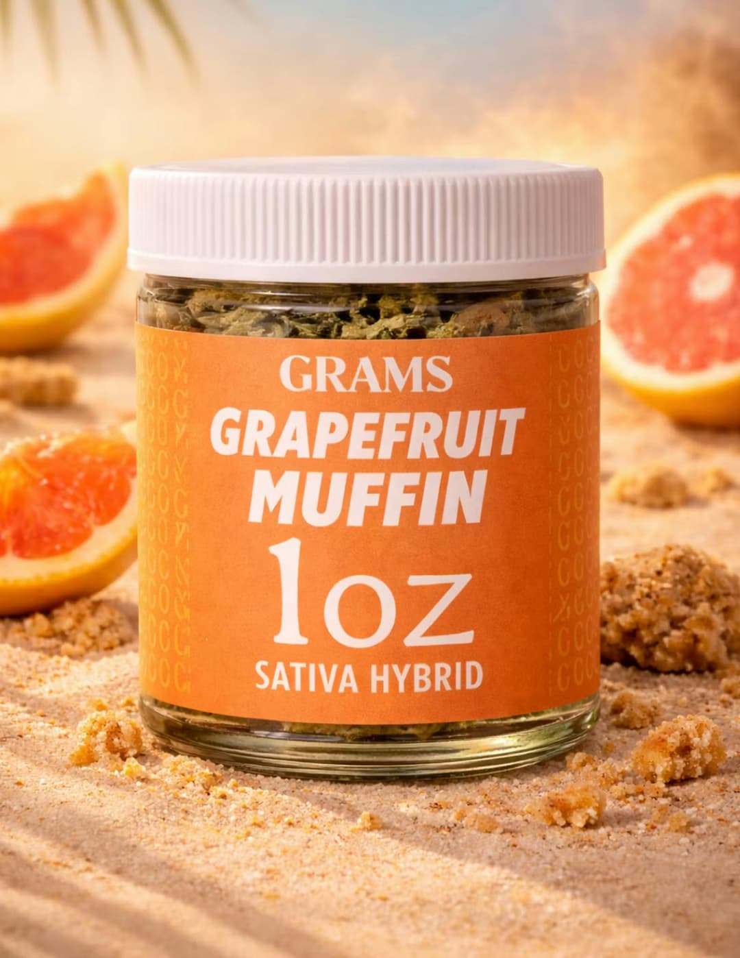 Grapefruit Muffin • Flower • 28g - Grams | Treehouse Cannabis