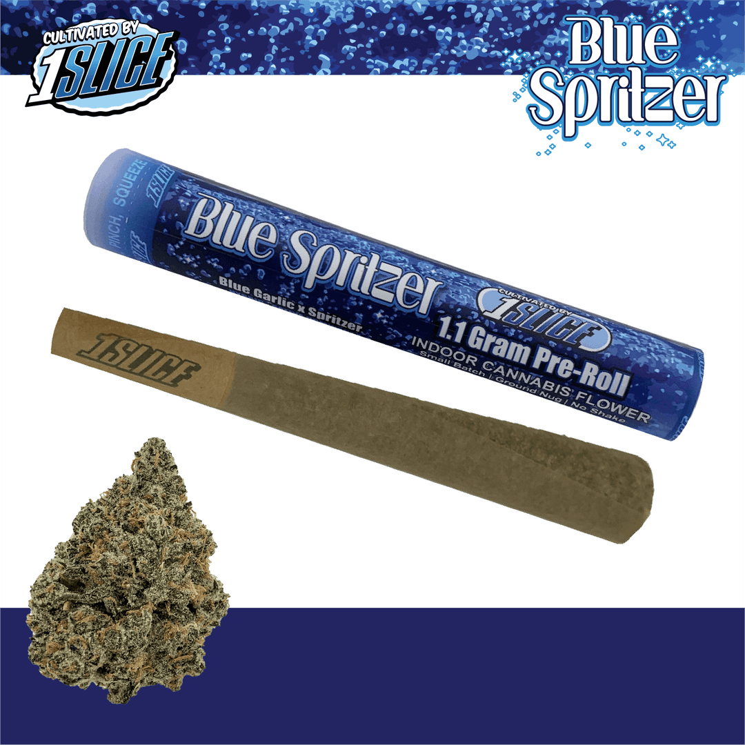 Blue Spritzer • Pre-roll • 1.1g - 1Slice | Treehouse Cannabis