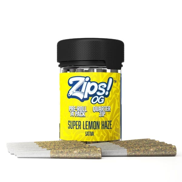 Super Lemon Haze • 14 pack Pre-rolls • 7g - Zips Og | Treehouse Cannabis