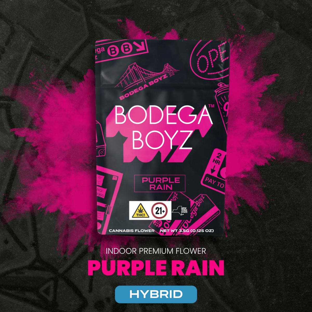 product image for Purple Rain Flower 3.5g