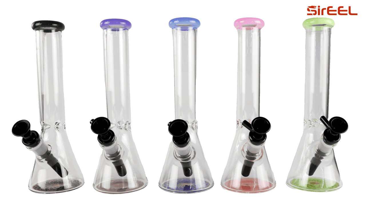 product image for 10" colorful gemonetric base beaker water pipe