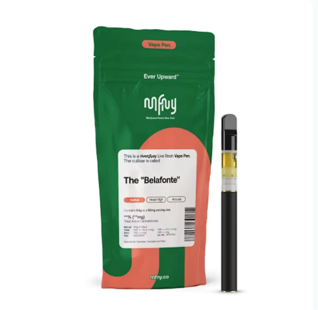The Belafonte Live Resin • Vape Pen • .5g - MFNY | Treehouse Cannabis