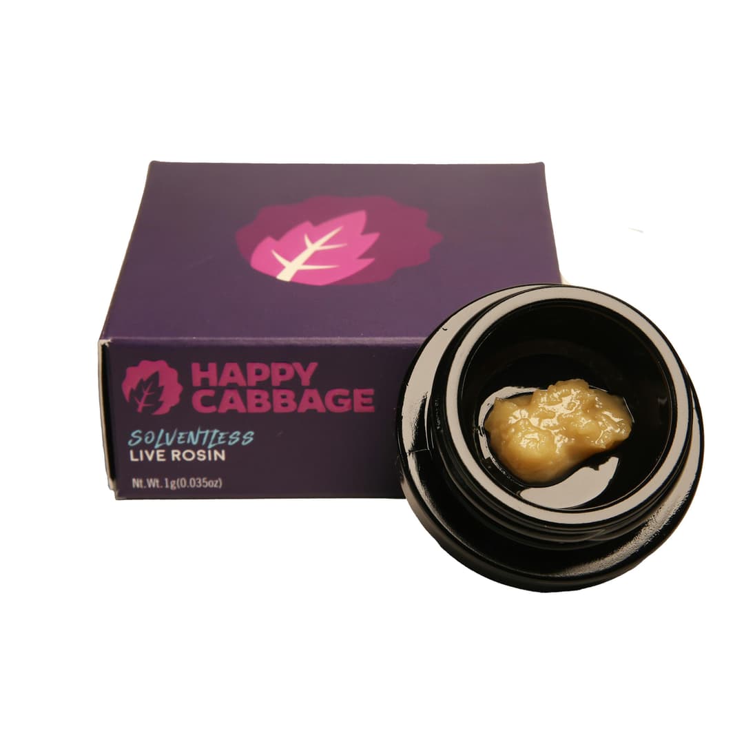 Candy Store • Live Rosin Concentrate • 1g - Happy Cabbage | Treehouse Cannabis