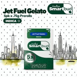 Jet Fuel Gelato | 5 Pack Pre-rolls | 3.75g
