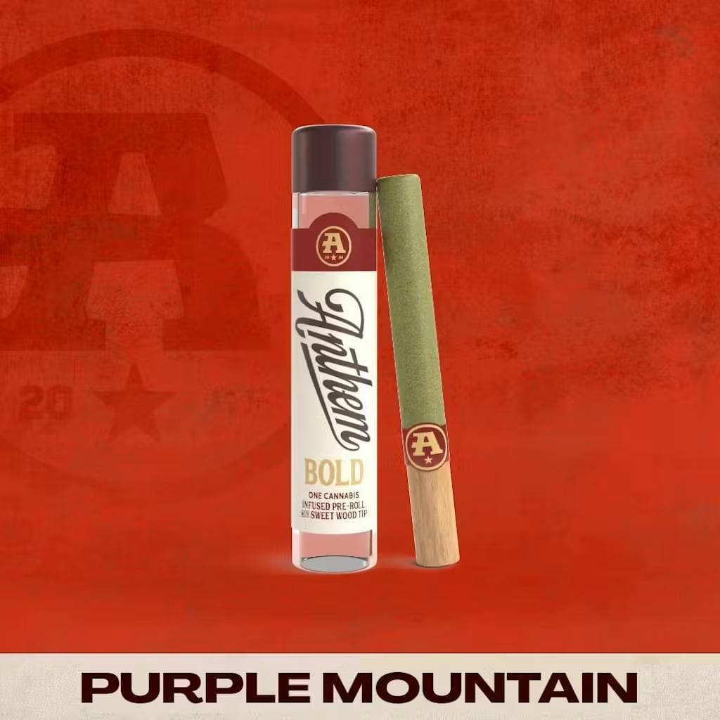 product image for Purple Mountain Wood Tip Infused Pre-Roll 1g
