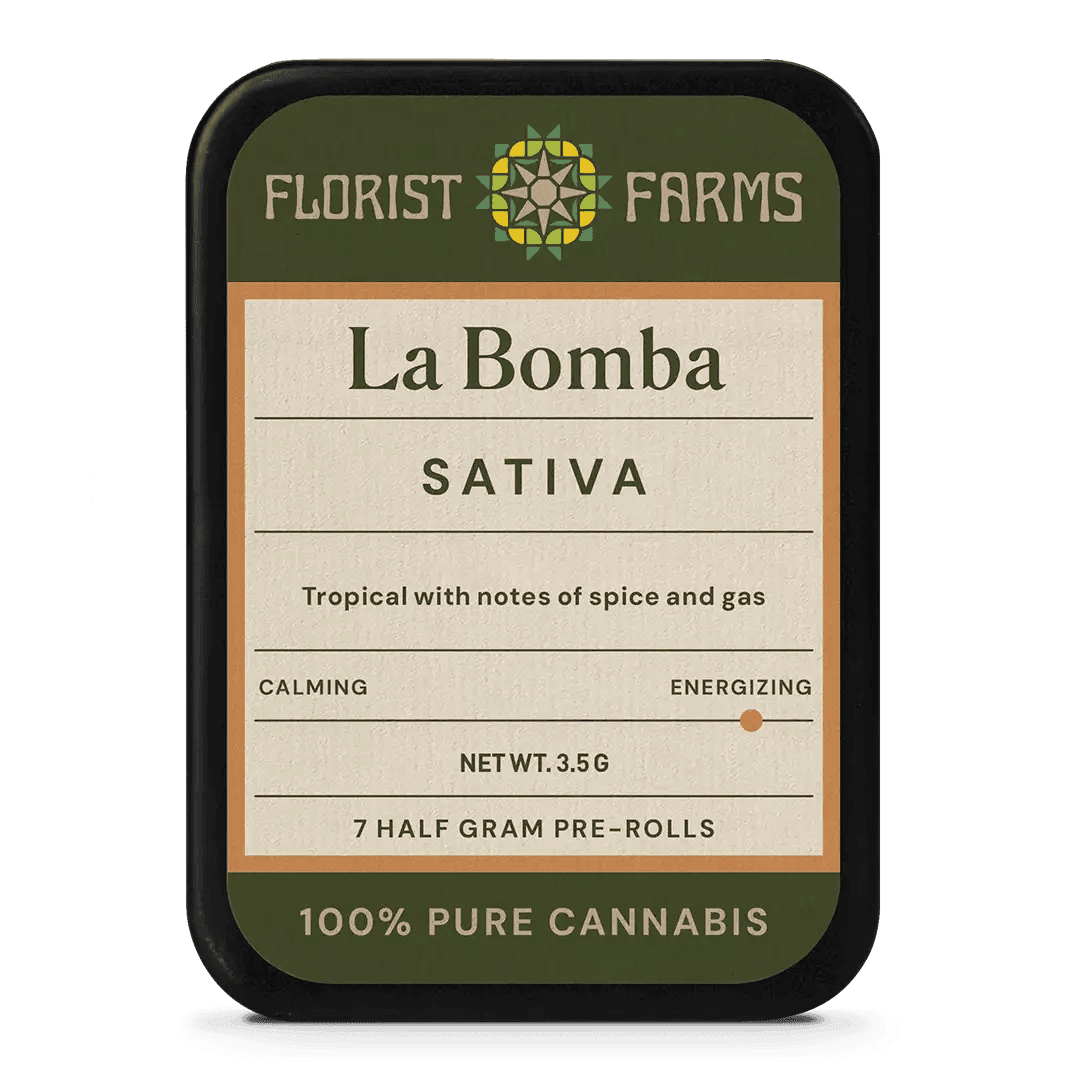 La Bomba l • 7 Pack Pre-Rolls • 3.5g - Florist Farms | Treehouse Cannabis