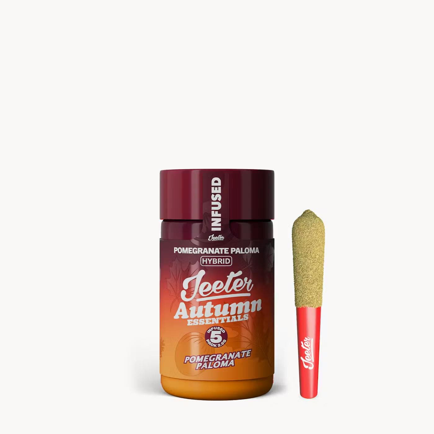 product image Pomegranate Paloma • Baby Jeeter 5 pack Pre-Roll • 2.5g